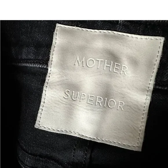 Mother Superior High Waisted Hiker Hoover Jeans Roadtrip Renegade Sz 26 NWT $258